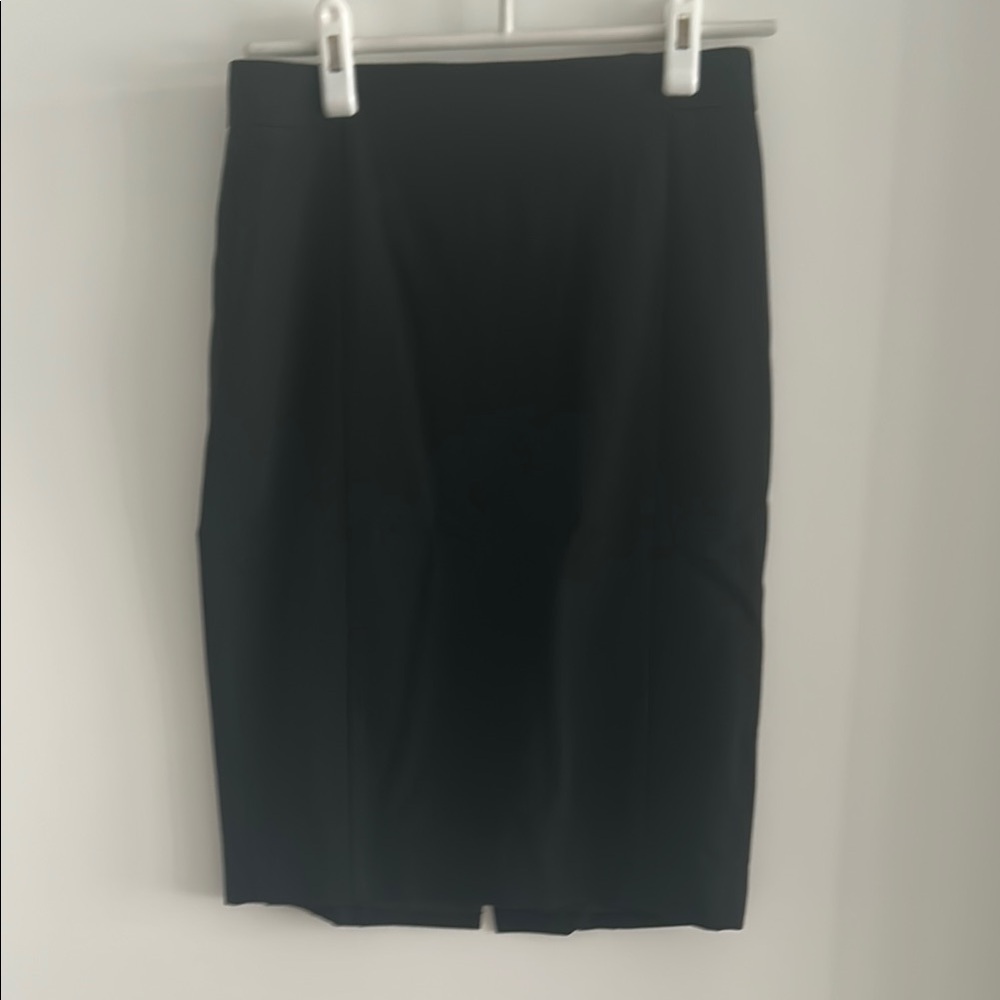 Ann Taylor Black Knee-Length Pencil Skirt